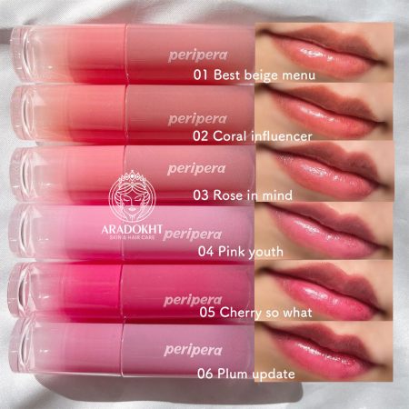 تینت لب براق پریپرا Peripera Ink Mood Glowy Tint