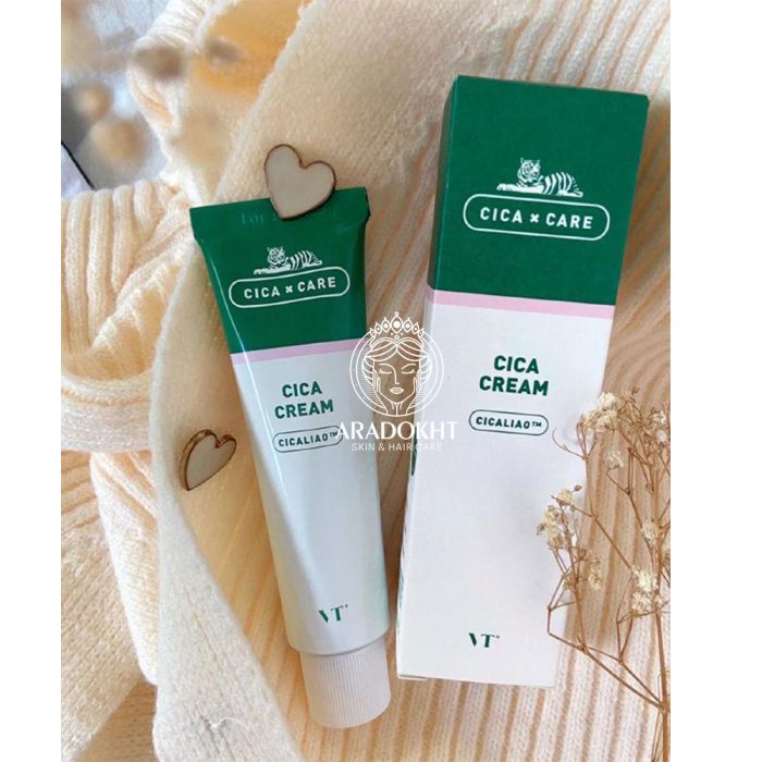 سیکا کرم مرطوب کننده و تسکین دهنده وی تی کازمتیک VT Cosmetics Cica Cream