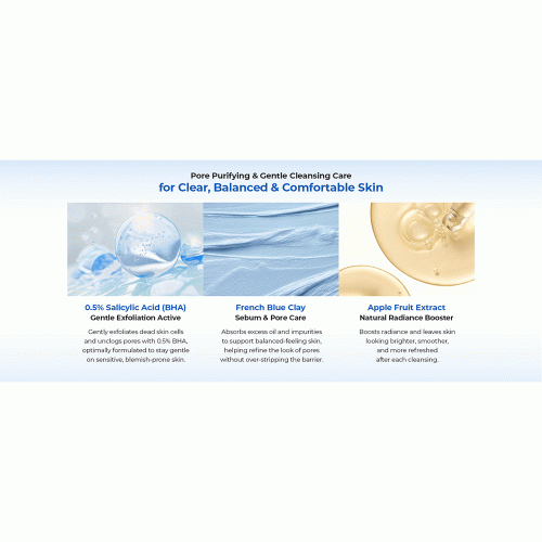 فوم شستشوی پاک کننده منافذ و ضدجوش سالیسیلیک اسید جومیسو Jumiso Pore-Purifying Salicylic Acid Foaming Cleanser