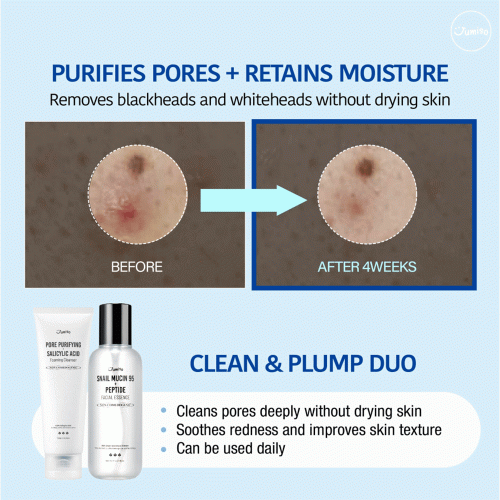 فوم شستشوی پاک کننده منافذ و ضدجوش سالیسیلیک اسید جومیسو Jumiso Pore-Purifying Salicylic Acid Foaming Cleanser