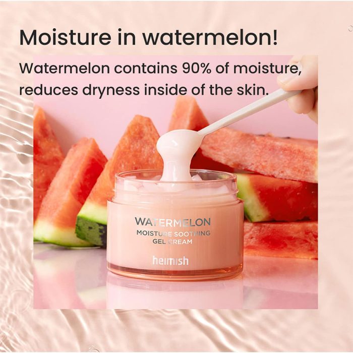 ژل کرم آبرسان و مرطوب کننده هندوانه هیمیش Heimish Moisture Watermelon Surge Gel Cream