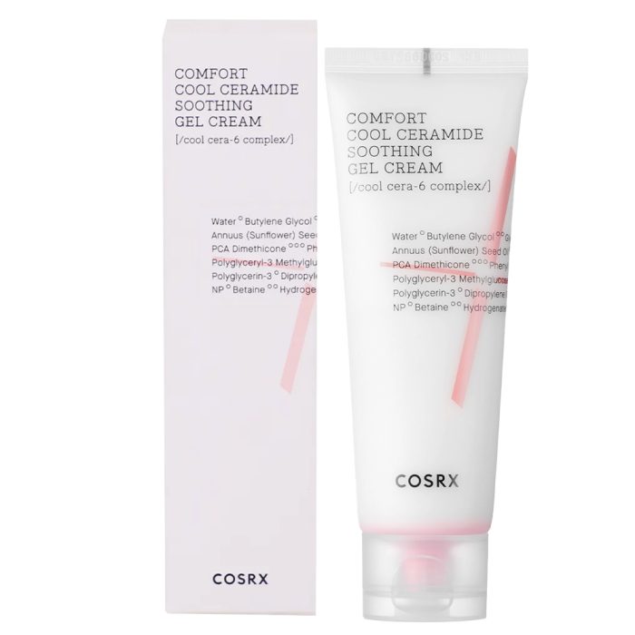 ژل کرم تسکین دهنده سراماید کوزارکس Cosrx Comfort Cool Ceramide Soothing Gel Cream