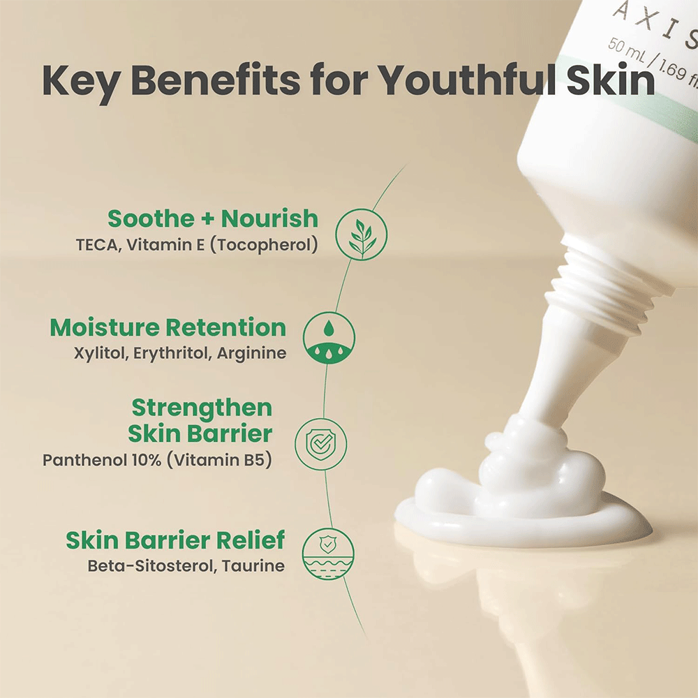 کرم ترمیم و مرطوب کننده پنتنول 10 درصد اکسیس وای axis-y panthenol 10 skin smoothing shield cream