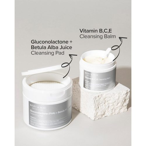 بالم پاک کننده آرایش ویتامین B,C,E مری اند می MARY & MAY Vitamin B, C, E Cleansing Balm