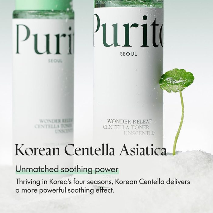 تونر تسکین دهنده سنتلا پیوریتو Purito Wonder Releaf Centella Toner Unscented