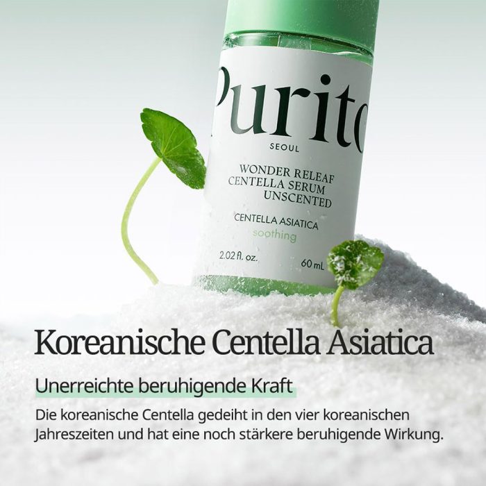 سرم تسکین دهنده سنتلا پیوریتو PURITO Wonder Releaf Centella Serum Unscented