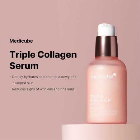 سرم جوانساز کمپلکس کلاژن مدی کیوب Medicube Triple Collagen Serum