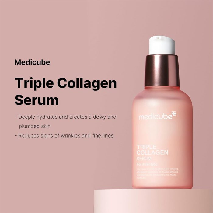 سرم جوانساز کمپلکس کلاژن مدی کیوب Medicube Triple Collagen Serum