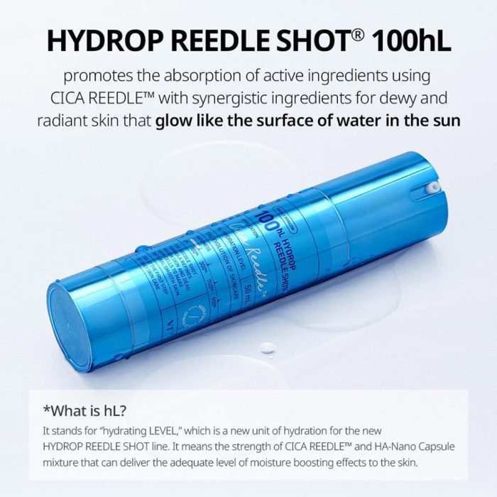 سرم هیالورونیک اسید ریدل شات 100 وی تی کازمتیک VT Cosmetics Hydrop Reedle Shot 100hL