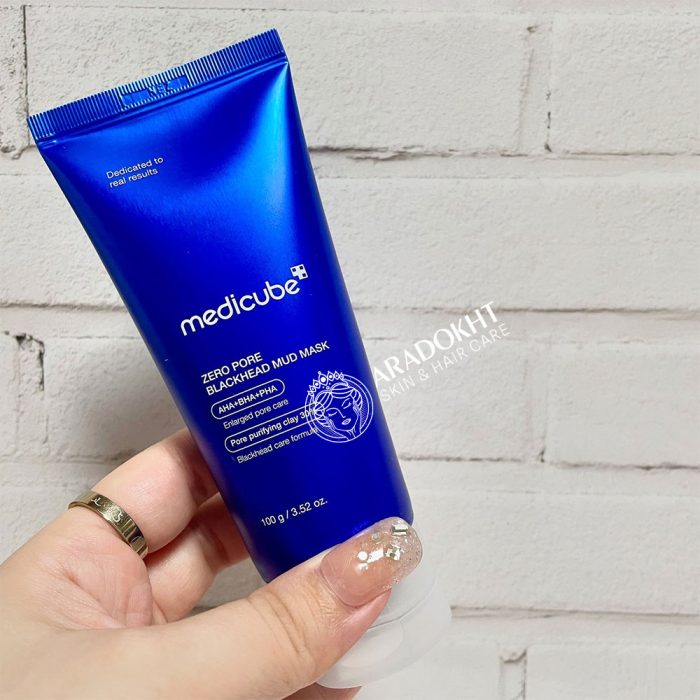 ماسک کنترل منافذ و ضدجوش سرسیاه مدی کیوب Medicube Zero Pore Blackhead Mud Mask