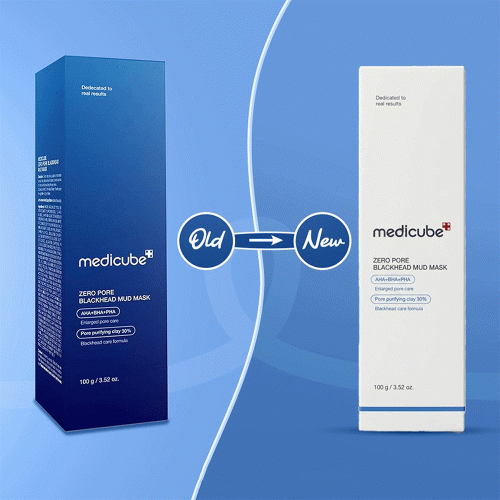 ماسک کنترل منافذ و ضدجوش سرسیاه مدی کیوب Medicube Zero Pore Blackhead Mud Mask