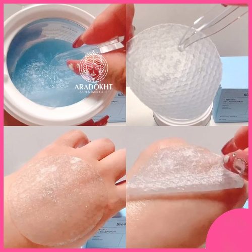 پد تونر ژلی هیالورونیک بایودنس Biodance Cera-nol Gel Toner Pads