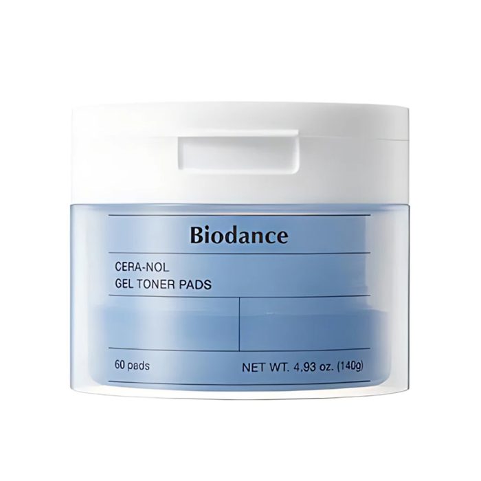 پد تونر ژلی هیالورونیک بایودنس Biodance Cera-nol Gel Toner Pads