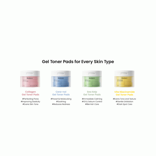 پد تونر ژلی کلاژن بایودنس آبرسان و جوانساز پوست Biodance Collagen Gel Toner Pads