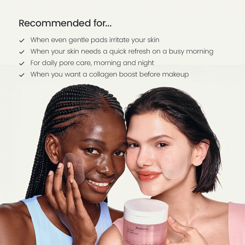 پد تونر ژلی کلاژن بایودنس آبرسان و جوانساز پوست Biodance Collagen Gel Toner Pads