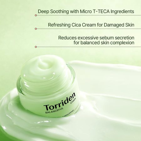 کرم تسکین دهنده سیکا توریدن Torriden Balanceful Cica Cream