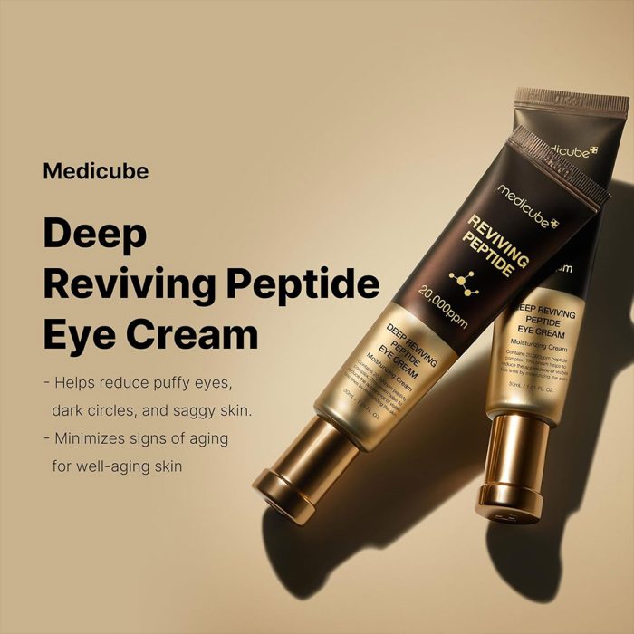 کرم دور چشم جوانساز پپتاید مدی کیوب Medicube Deep Lifting Peptide Eye Cream