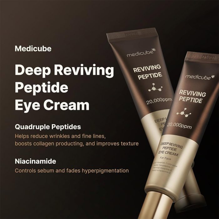 کرم دور چشم جوانساز پپتاید مدی کیوب Medicube Deep Lifting Peptide Eye Cream