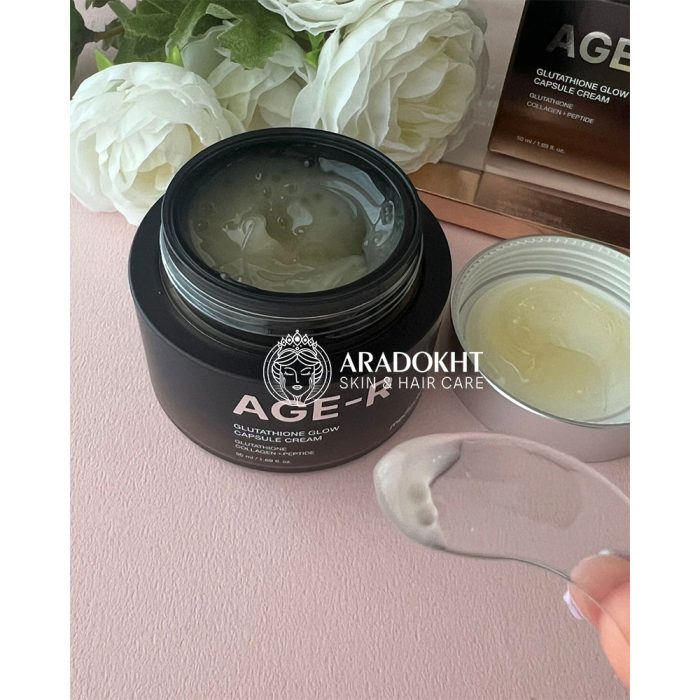 کرم کپسولی جوانساز و روشن کننده گلوتاتیون مدی کیوب Medicube AGE-R Glutathione Glow Capsule Cream