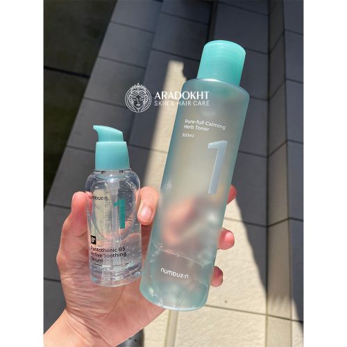 تونر شماره 1 نامبوزین تسکین دهنده پوست Numbuzin No.1 Pure-full Calming Herb Toner