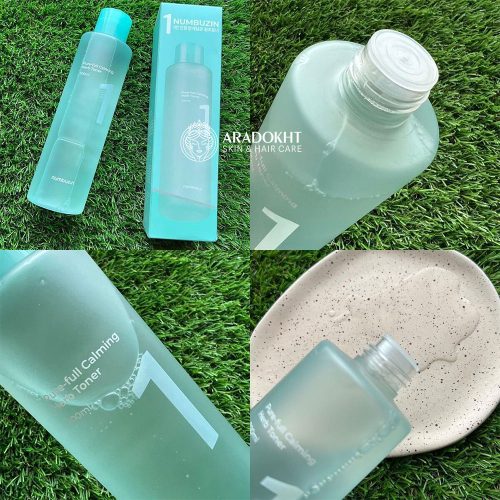 تونر شماره 1 نامبوزین تسکین دهنده پوست Numbuzin No.1 Pure-full Calming Herb Toner