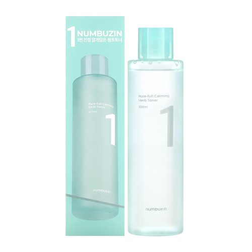 تونر شماره 1 نامبوزین تسکین دهنده پوست Numbuzin No.1 Pure-full Calming Herb Toner