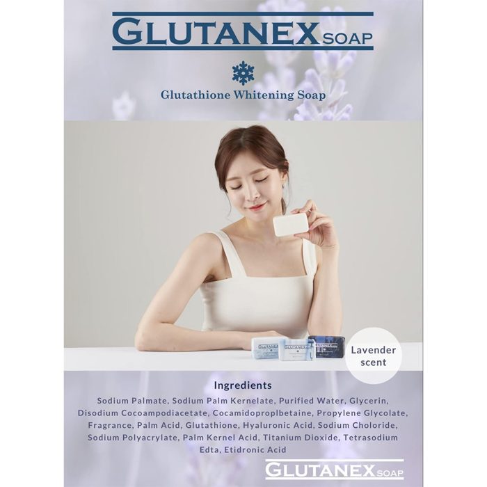 صابون روشن کننده صورت و بدن گلوتانکس نکسوس فارما Nexus Pharma Glutanex Soap