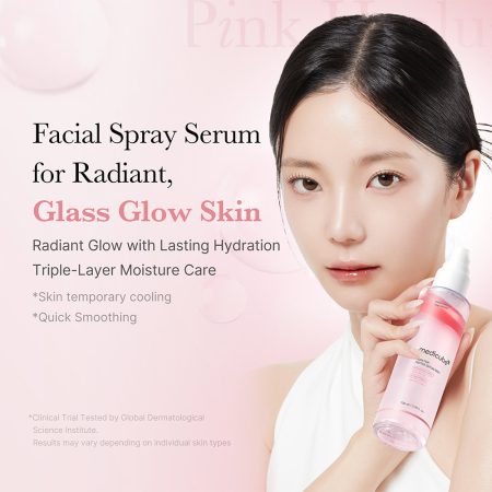 میست سرم PDRN روشن کننده گلوتاتیون مدی کیوب Medicube PDRN Pink Glutathione Serum Mist