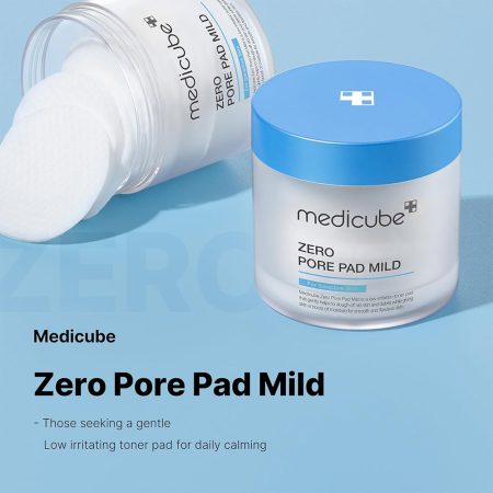 پد تونر لایه بردار و کنترل منافذ مدی کیوب مخصوص پوست های حساس Medicube Zero Pore Pad Mild