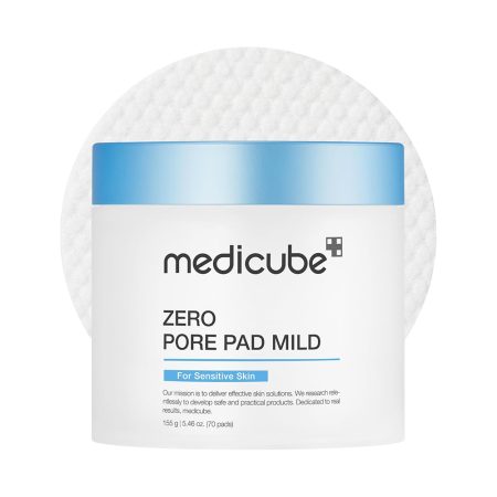 پد تونر لایه بردار و کنترل منافذ مدی کیوب مخصوص پوست های حساس Medicube Zero Pore Pad Mild