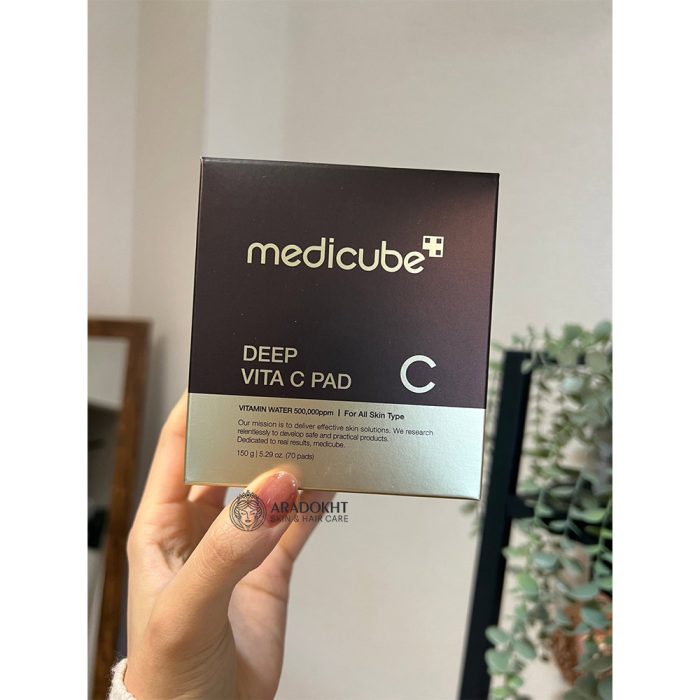 پد روشن کننده ویتامین سی مدی کیوب Medicube Deep Vita C Pad