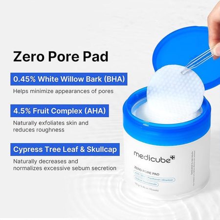 پد لایه بردار و کنترل منافذ مدی کیوب Medicube Zero Pore Pad