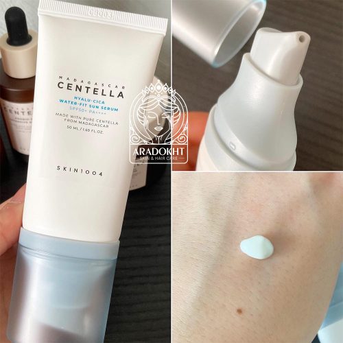 پک ضدآفتاب و سرم پروبیوتیک سنتلا اسکین 1004 SKIN 1004 Madagascar Centella Glow 1004 Duo Set