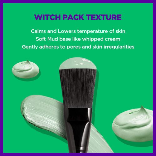 پک ماسک کنترل منافذ و تسکین دهنده خاک رس و چای سبز اسکین 1004 SKIN1004 Witch Pack Creamy Mud Pack with Green Tea
