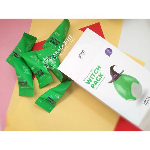 پک ماسک کنترل منافذ و تسکین دهنده خاک رس و چای سبز اسکین 1004 SKIN1004 Witch Pack Creamy Mud Pack with Green Tea
