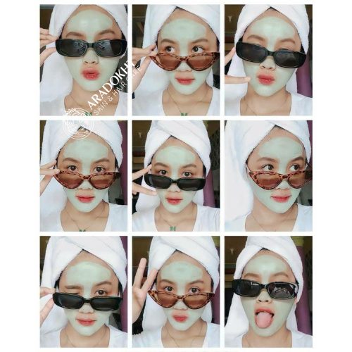 پک ماسک کنترل منافذ و تسکین دهنده خاک رس و چای سبز اسکین 1004 SKIN1004 Witch Pack Creamy Mud Pack with Green Tea