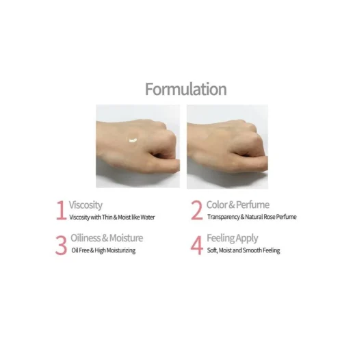 تونر رز گالاکتومایسس آیونیک آبرسان و روشن کننده پوست iUnik Rose Galactomyces Essential Toner