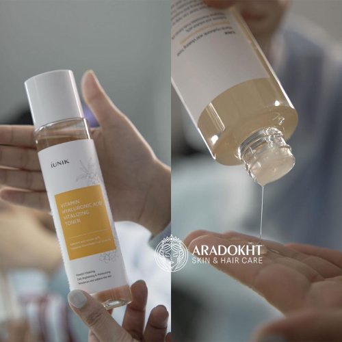 تونر ویتامین هیالورونیک اسید آیونیک iUNIk Vitamin Hyaluronic Acid Vitalizing Toner