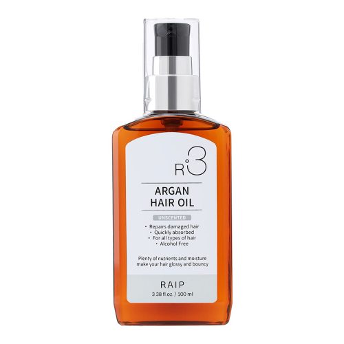 روغن آرگان ریپ نرم کننده و مرطوب کننده مو RAIP R3 Argan Hair Oil