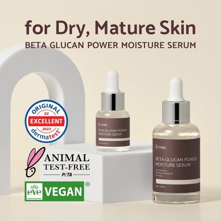 سرم بتاگلوکان آیونیک آبرسان قوی و تقویت کننده سد دفاعی پوست iUnik Beta-Glucan Power Moisture Serum