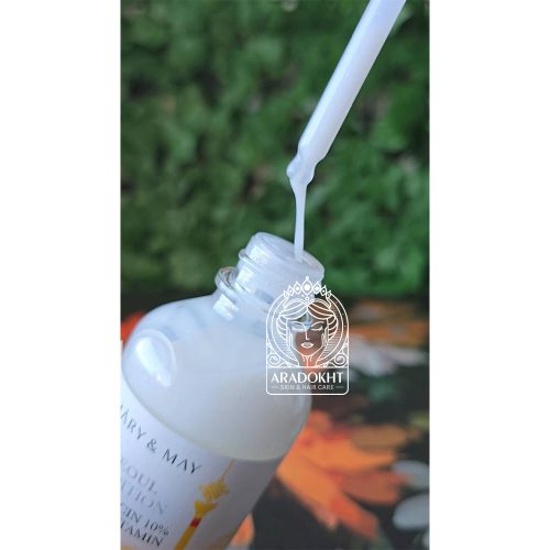 سرم تریپل ویتامین نیاسینامید 10 درصد و برنج مری اند می روشن کننده پوست Mary & May Rice Niacin 10% Triple Vitamin Serum