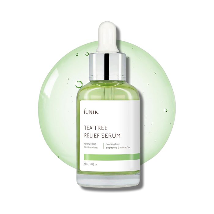 سرم تسکین دهنده چای سبز آیونیک IUNIK Tea Tree Relief Serum