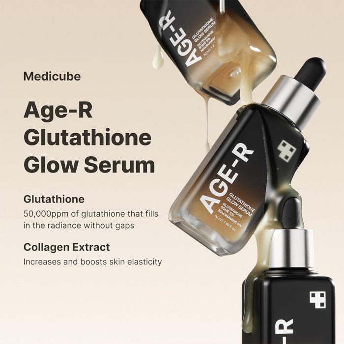 سرم جوانساز گلوتاتینون مدی کیوب Medicube AGE-R Glutathione Glow Ampoule