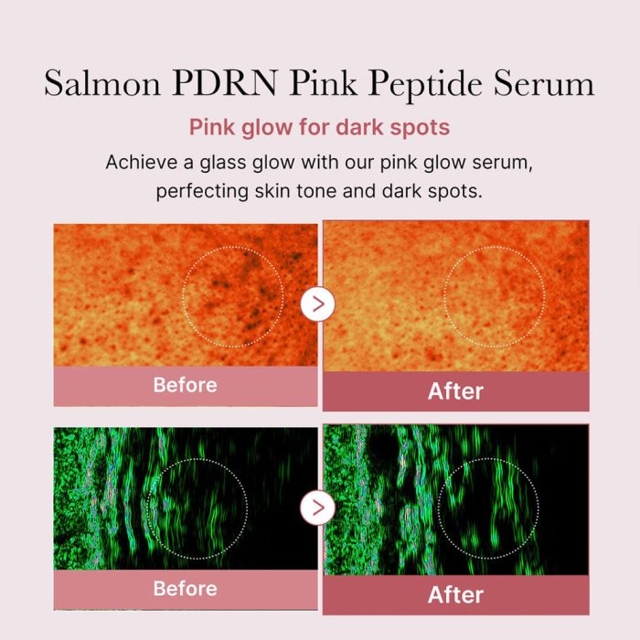 سرم صورتی روشن کننده پپتاید و PDRN مدی کیوب Medicube PDRN Pink Peptide Serum