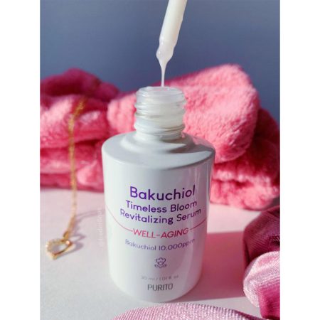 سرم ضد چروک و جوانساز باکوچیول بلوم پیوریتو Purito SEOUL Timeless Bloom Bakuchiol Serum