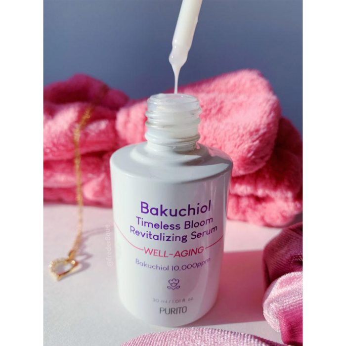 سرم ضد چروک و جوانساز باکوچیول بلوم پیوریتو Purito SEOUL Timeless Bloom Bakuchiol Serum