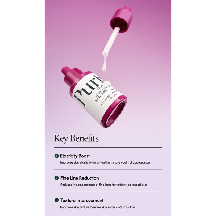 سرم ضد چروک و جوانساز باکوچیول بلوم پیوریتو Purito SEOUL Timeless Bloom Bakuchiol Serum