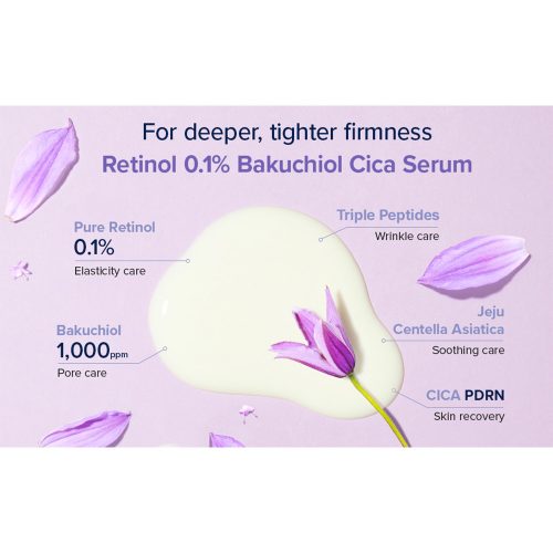 سیکا سرم رتینول باکوچیول مری اند می Mary & May Retinol 0.1% Bakuchiol Cica Serum Seoul Edition