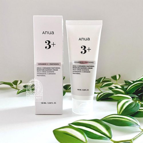 کرم 3 سراماید و پنتنول آنوا مرطوب کننده و تقویت کننده سد دفاعی پوست Anua 3 Ceramide Panthenol Moisture Barrier Cream