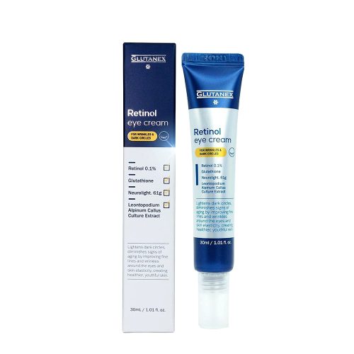 کرم دور چشم رتینول گلوتانکس نکسوس فارما روشن کننده و ضد چروک Nexus Pharma Glutanex Retinol Eye Cream